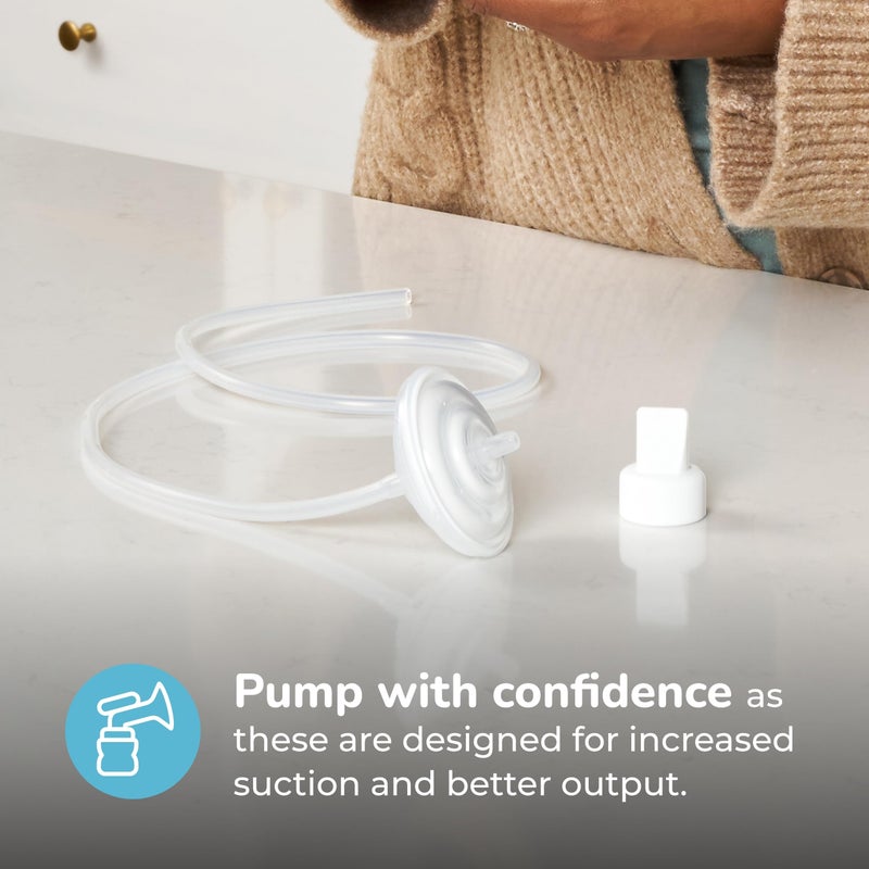 Spectra سبكترا - بديل صمام البطريق لمضخة حليب الثدي (عبوة من 2) - يناسب دروع وحواف الثدي الصغيرة والمتوسطة والكبيرة أو الكبيرة جداً - Image 3