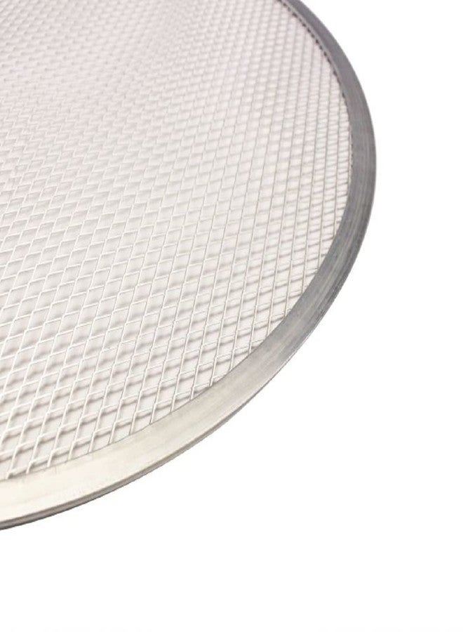 TrueCraftware- 22" Aluminum Pizza Baking Screen Seamless Rim Set of 2- Bakeware Pizza Screen Round Pizza Pan Pizza Tray Round Baking Tray for Home Kitchen Pizzeria & Restaurants - Image 5