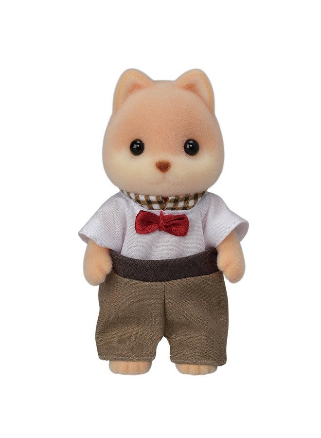Epoch Sylvanian Families Epoch Doll (Caramel Dog Family) FS-35 ST Mark Certified, for Ages 3 and Up, Toy, Dollhouse Sylvanian Families, Epoch, Inc - Image 3