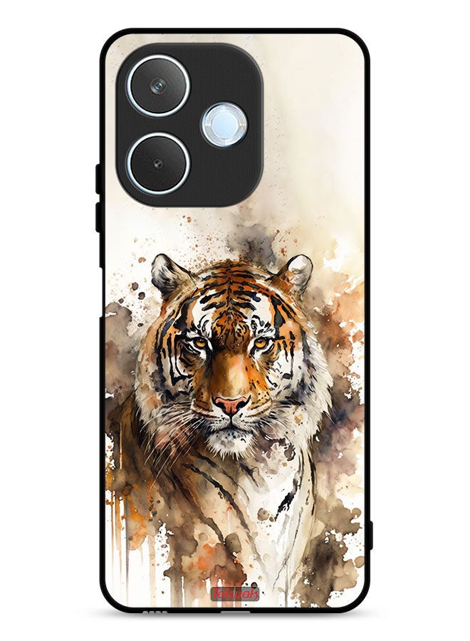 Tolwak Oppo A5 Pro Protective Case Cover Leopard Abstract Art - Image 1
