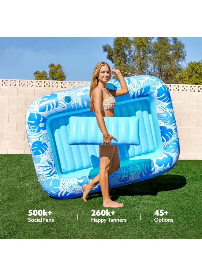 Pool Float - Pink sunshine pool + manual pump Pool Float - 177*115cm - U-Shaped Water Hammock, Adult Floating Seat, Pool Raft, Summer Beach Lounger, Relaxation Pool Accessory - Image 4