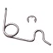 gtpartes Fuel Door Pocket Spring Fit for 20072020 Toyota Tundra 773050C050 773050C060 Automotive Replacement Fuel System Equipment Stainless Steel Gas Tank Doors Accessories - Image 2