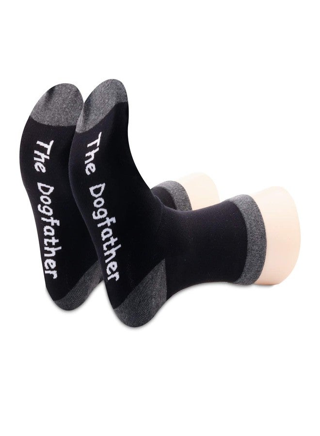 PXTIDY 2 Pairs Mens The Dogfather Socks Dog Father Dad Pet Owner Rescue Gift Best Dog Dad Ever Socks Father's Day Pet Lover Gifts (2pairs/set) - Image 5