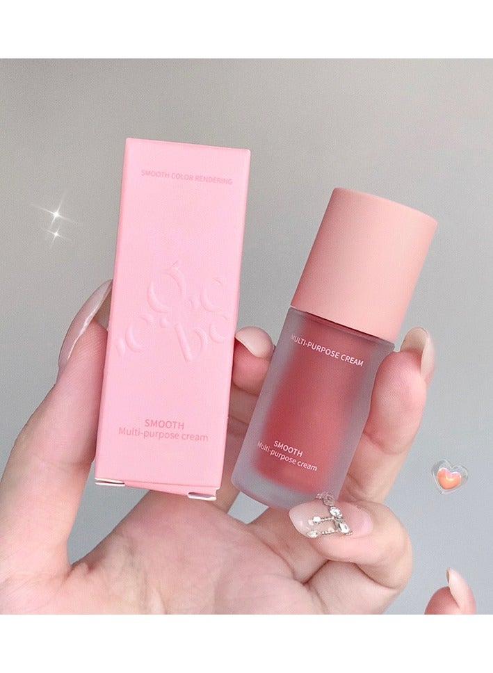 Gege bear Soft Liquid Blush Matte for Eyes Lips And Cheeks 03 - Image 1