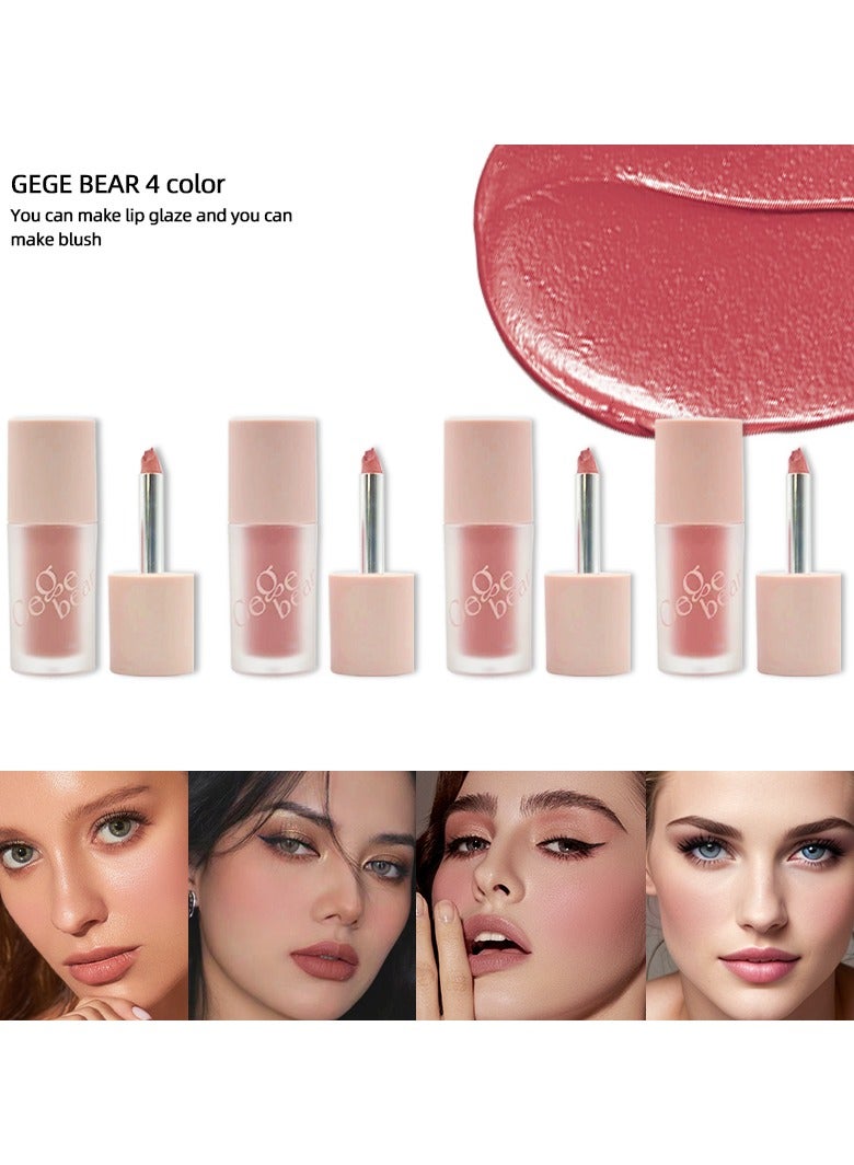 Gege bear Soft Liquid Blush Matte for Eyes Lips And Cheeks 03 - Image 2