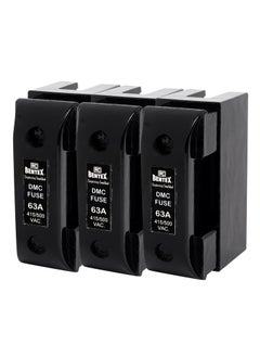 RC BENTEX RC BENTEX DMC Kit Kat Fuse 63 Amp 415 Volt Z06D0000087 Pack of 3  - Image 1