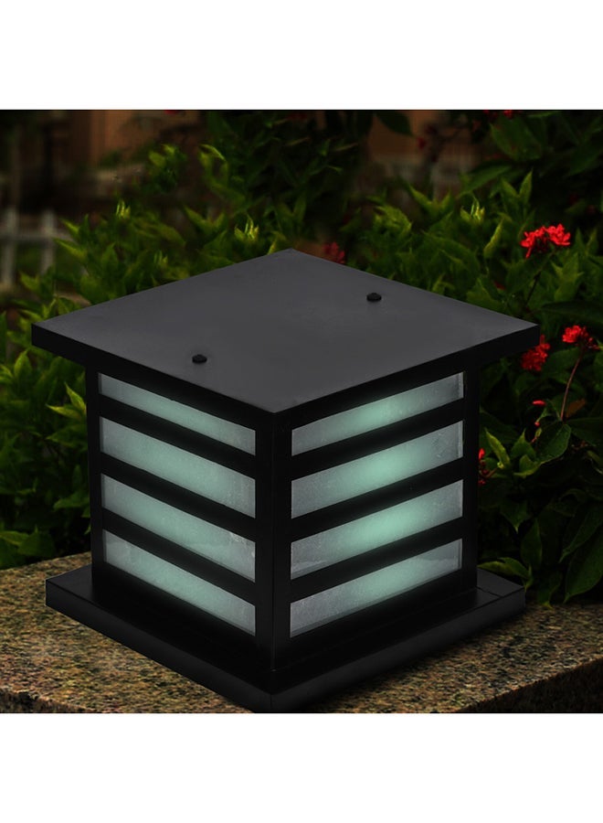 El Rawda Lighting Garden Lantern - 1 Light | Outdoor Wall Lantern Lighting - Black 25x25x22 cm - Image 2
