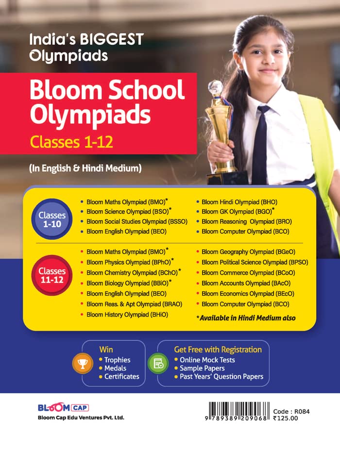 (Old Edition) Arihant BLOOM CAP Social Studies Olympiad Class 10  - Image 3
