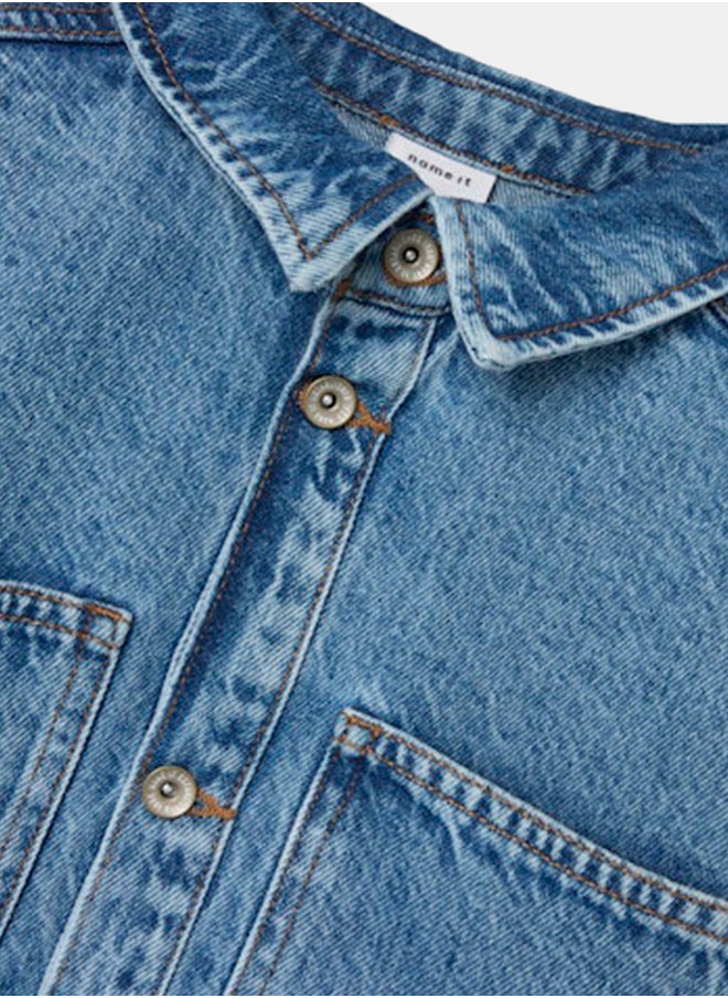 NAME IT name it Boys Milo Denim Shacket  - Image 3
