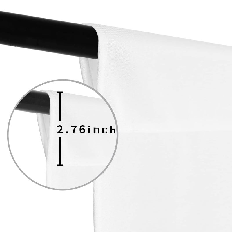 LYLYCTY White Photo Backdrop for Photoshoot, White Background for Portrait, Product Photography Fashion Shoot Festival Celebrations 5x7FT - Image 5