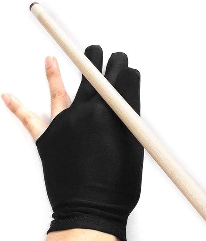 PRIME TAG - Billiard Gloves 3 Fingers Cue Pool Glove Snooker Cue Pool Gloves for Man Woman Billiard Accessories-4 Pcs - Image 5