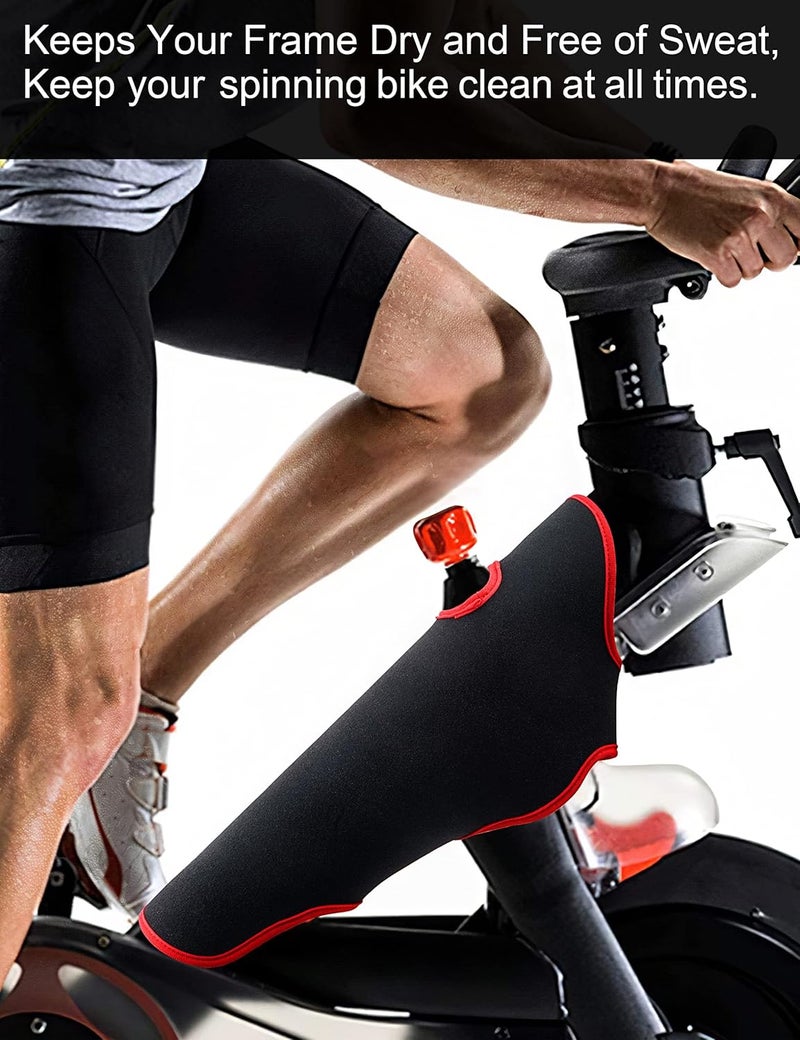 COOLWUFAN Custom Sweat Towel FrameWrap for Peloton Bike, Soft, Quick-Drying, Super Absorbent, Non-Slip FrameWrap, Accessories for Peloton Bike (Not Compatible with Peloton Bike Plus) - Image 2