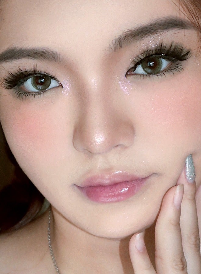 سيدة جديدة عدسات لاصقة ملونة خضراء من فريش ليدي للاستخدام السنوي - Image 3