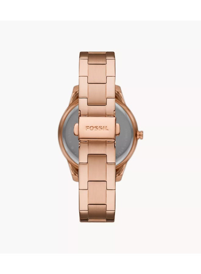 FOSSIL Women Stainless Steel Chronograph Wrist Watch ES5106 - Image 3