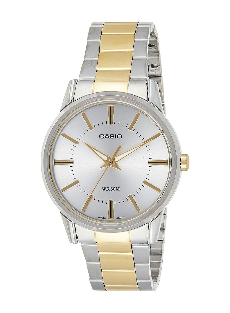 CASIO Stainless Steel Analog Wrist Watch MTP-1303SG-7AVDF - Image 1
