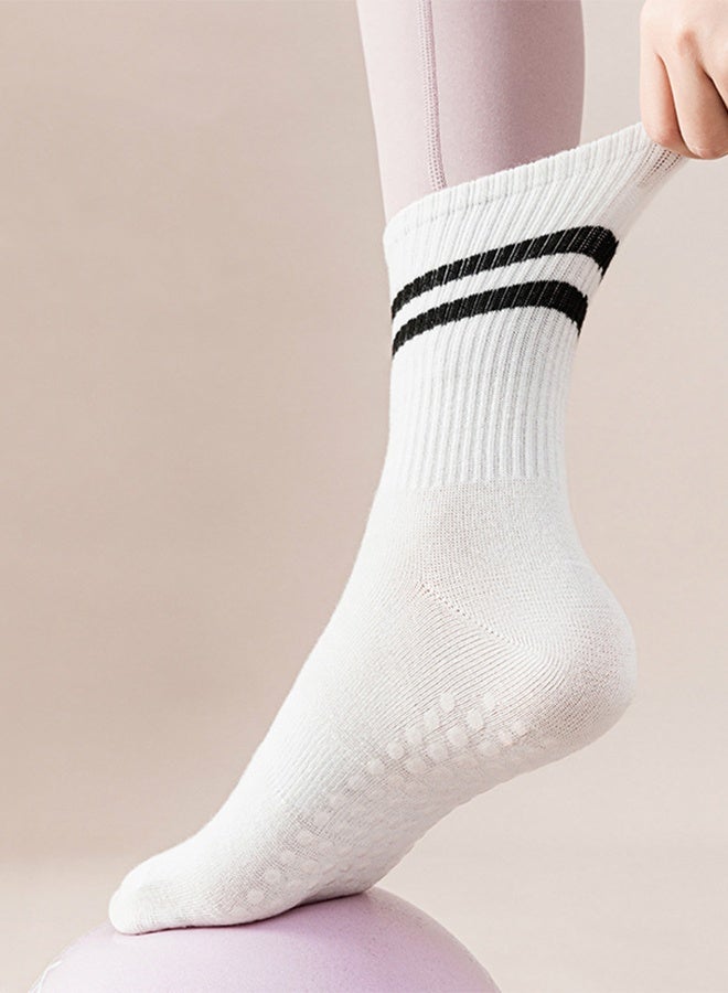 Anti-slip Yoga Socks - Long Floor Socks 4-Pair Pack - Image 5