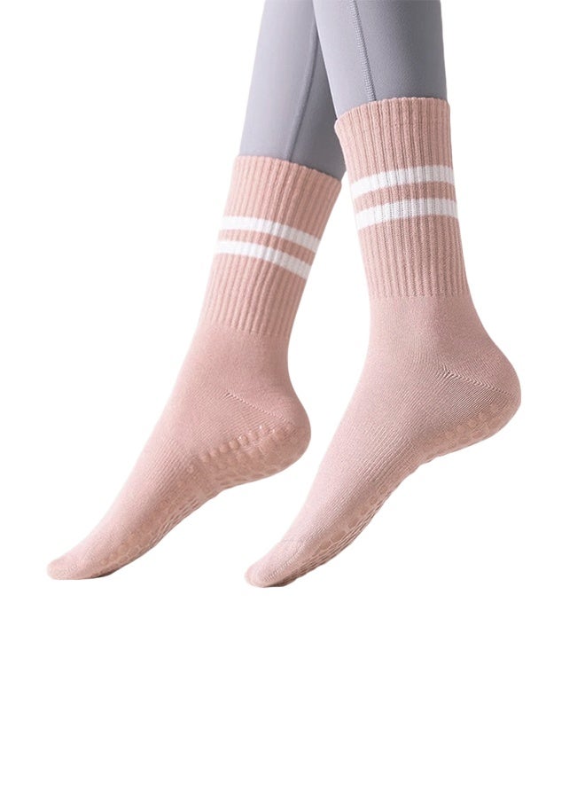 Anti-slip Yoga Socks - Long Floor Socks 4-Pair Pack - Image 3