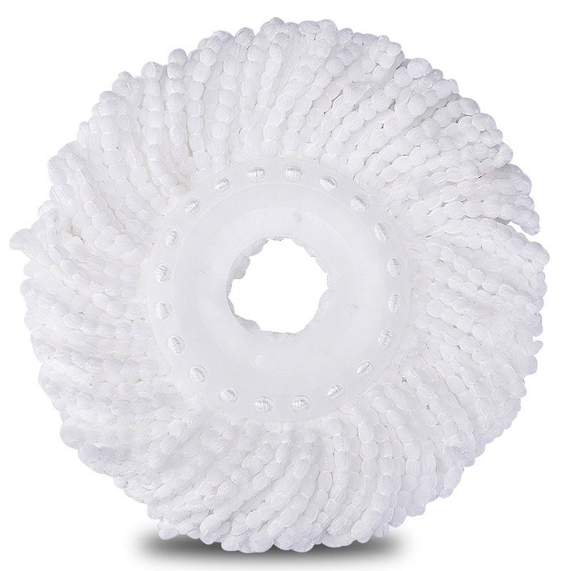 DANGSHAN 3 Pack Mop Head Replacement Spin Mop Replacement Head Microfiber Spin Mop Refills Easy Cleaning Round Shape Standard Size - Image 2