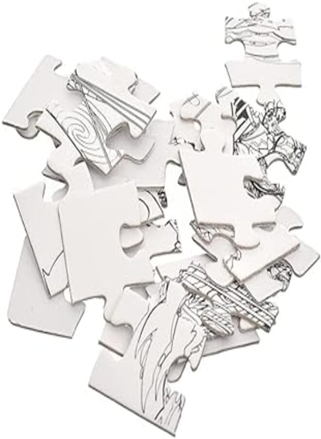 Cute Cat CLR-3003 2 Carton Puzzle For Kids Amazing Pictures Set Of 24 & 20 Pcs. - Multo Color