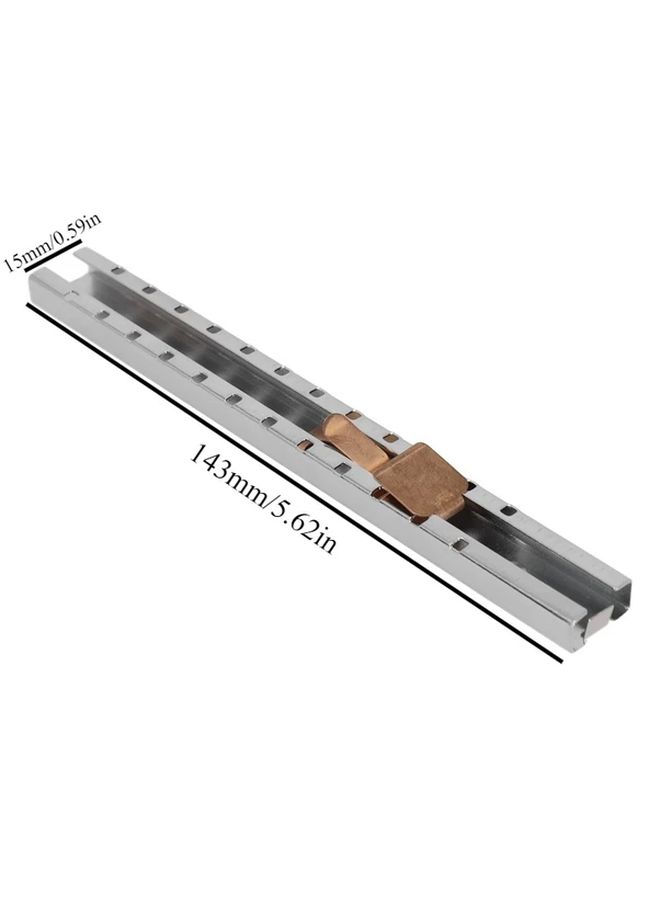 2Pcs Set Durable Talc Pen Welded Steel Marking Tool with Metal Holder and Slate Pencil Refill - Image 3