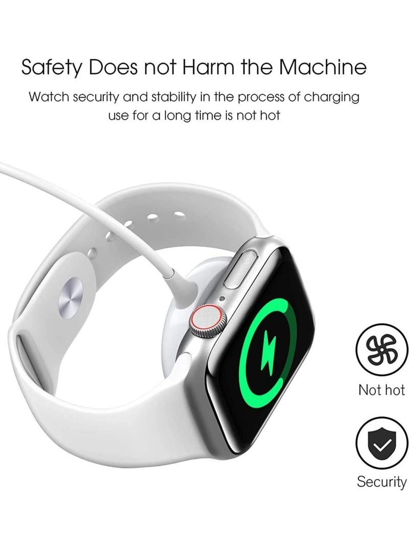 Watch Charger with Charging Cable for Apple Watch Series SE/6/5/4/3/2/1 - Image 2