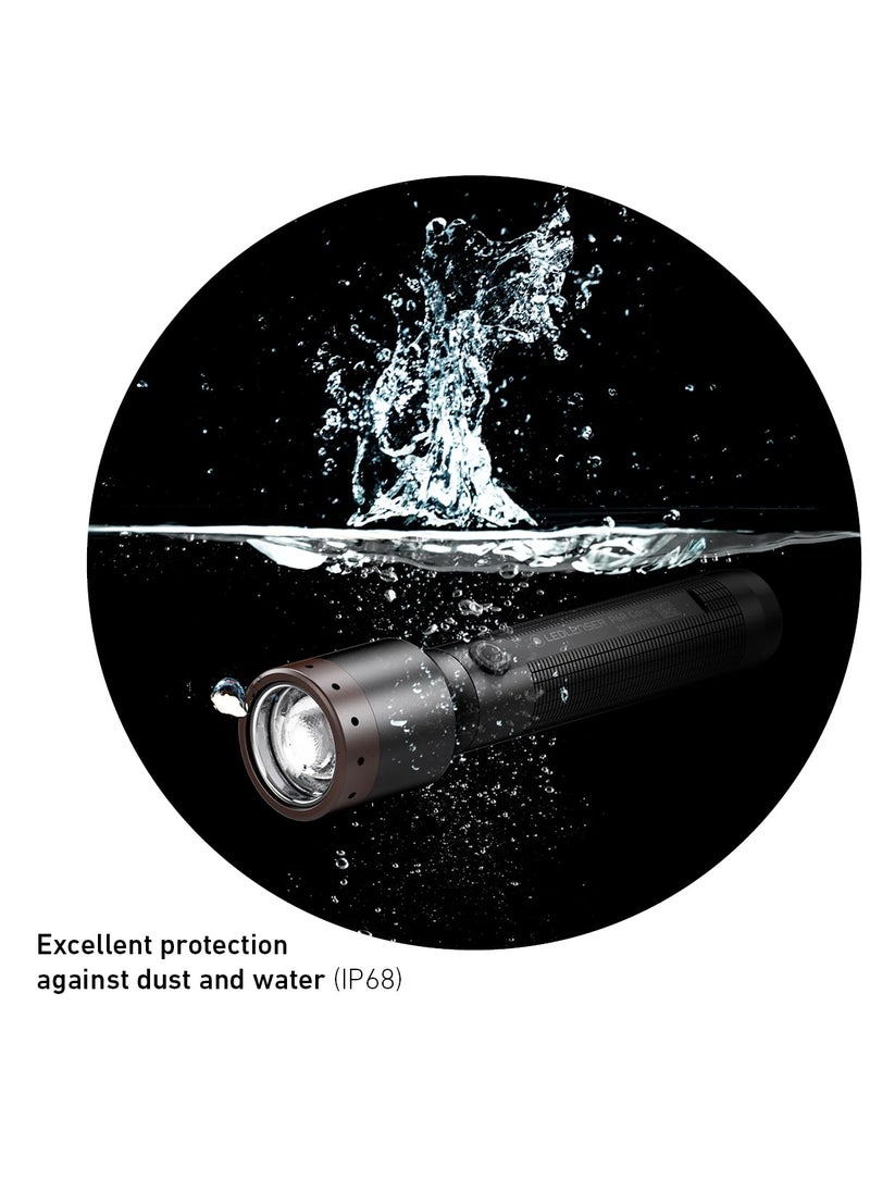 LEDLENSER Ledlenser P6R Core Handheld Flashlights LED Configuration Power LED Luminosity MAX 600 lm MIN 15 lm Lighting Range MAX 190 m MIN 25 m Rechargeable Yes Outdoor  - Image 5