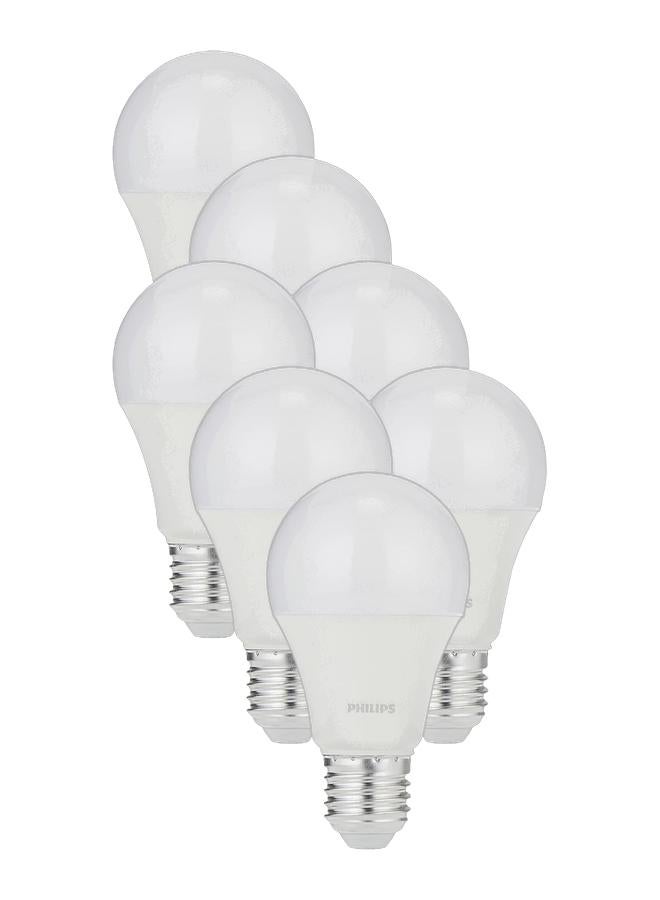 Philips LED Bulb 9W E27 3000K 230V, Warm White (Pack of 7) - Image 1