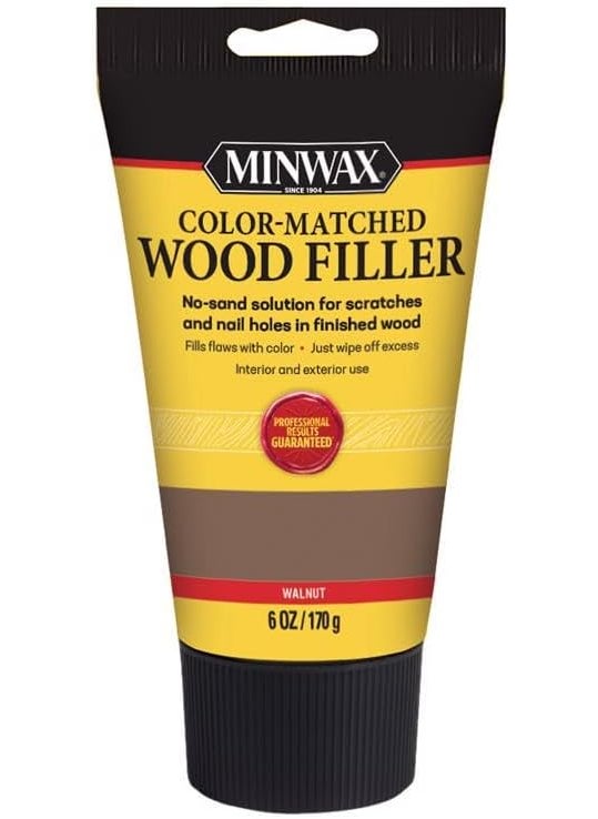 Minwax Minwax 448530000 ColorMatched Filler Wood Putty 6 oz Walnut 6 Ounce  - Image 2