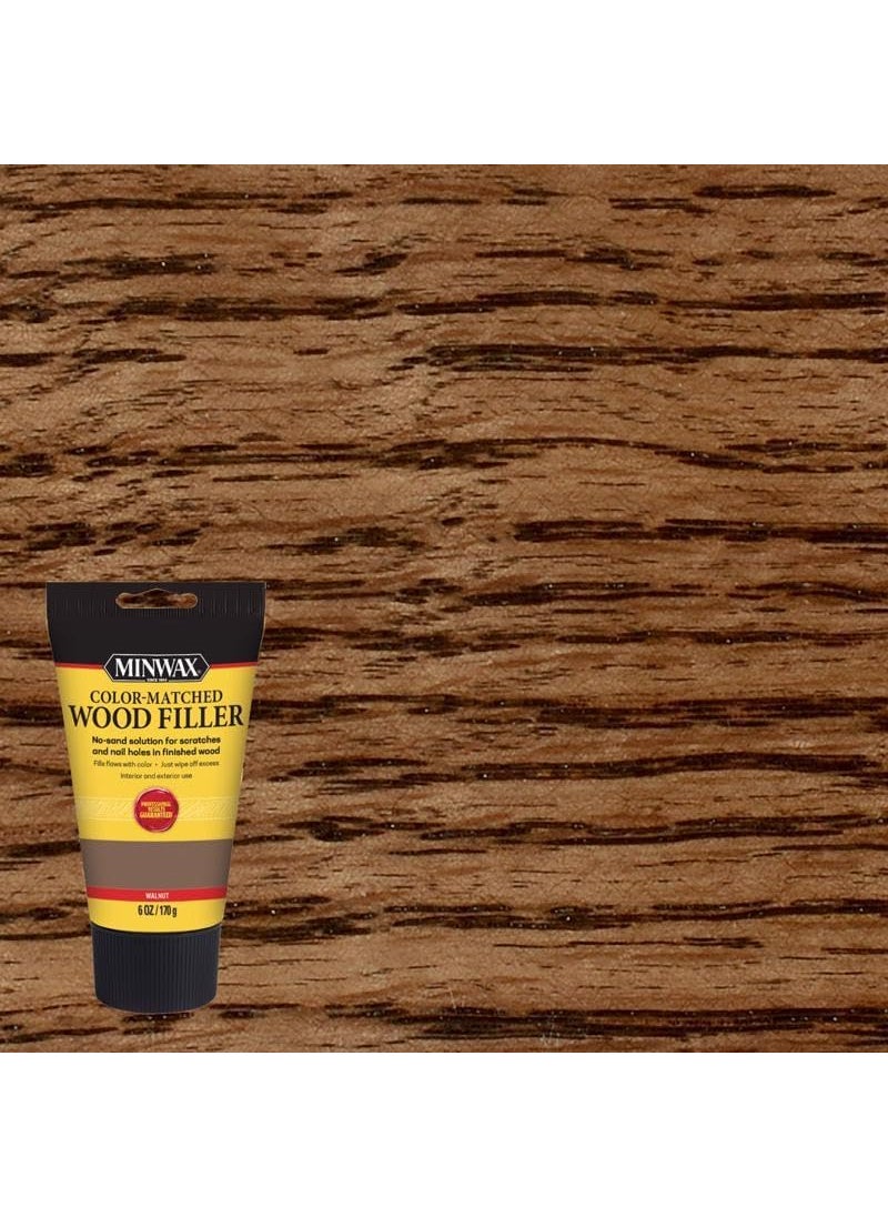Minwax Minwax 448530000 ColorMatched Filler Wood Putty 6 oz Walnut 6 Ounce  - Image 1