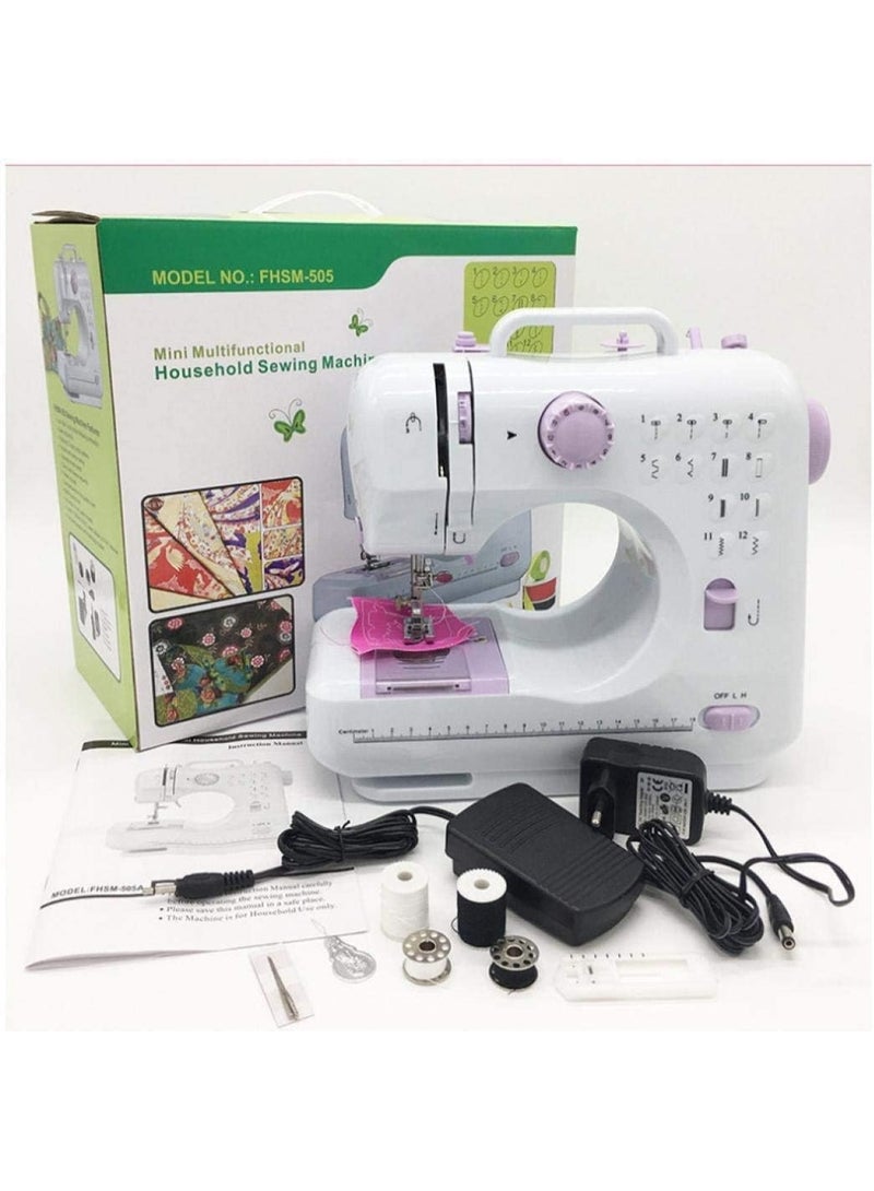 DubaiGallery Beginner-Friendly Sewing Machine with Extension Platform & 12 Sewing Foot Kits – Easy Operation, Multi-Stitch Patterns – Perfect for DIY Tailors & Students - Image 3