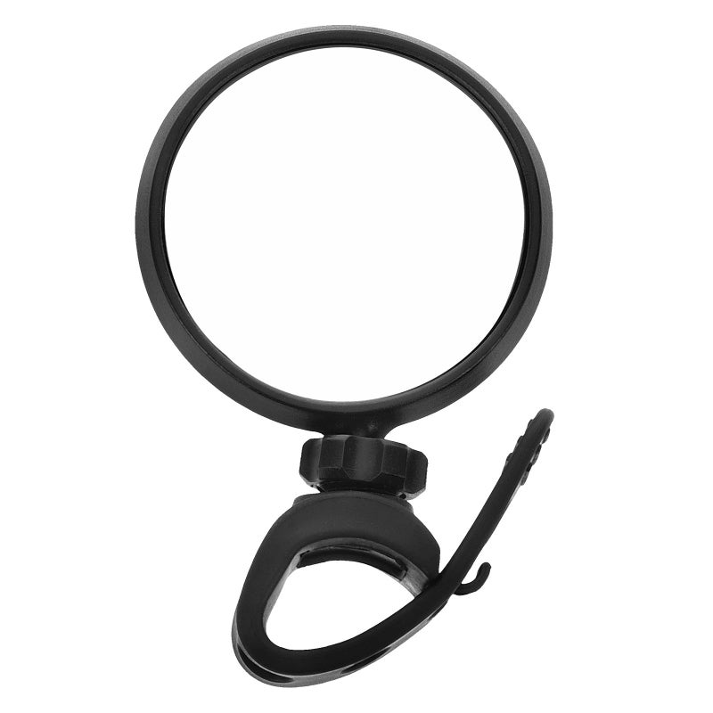 Universal Bicycle Rear View Mirror Handlebar Mount Wide Angle Convex HD Glass - Image 2