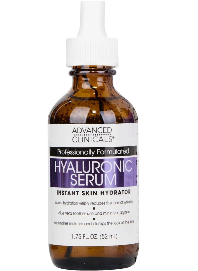 Advanced Clinicals - Advanced Clinicals Hyaluronic Acid Instant Hydrating Serum 52ml - Image 1