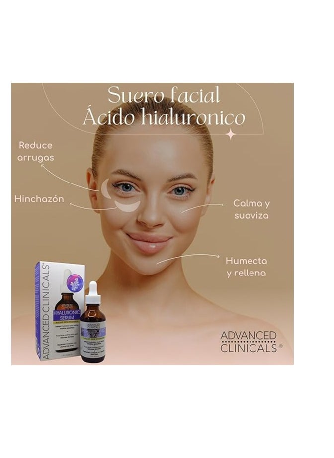 Advanced Clinicals - Advanced Clinicals Hyaluronic Acid Instant Hydrating Serum 52ml - Image 1