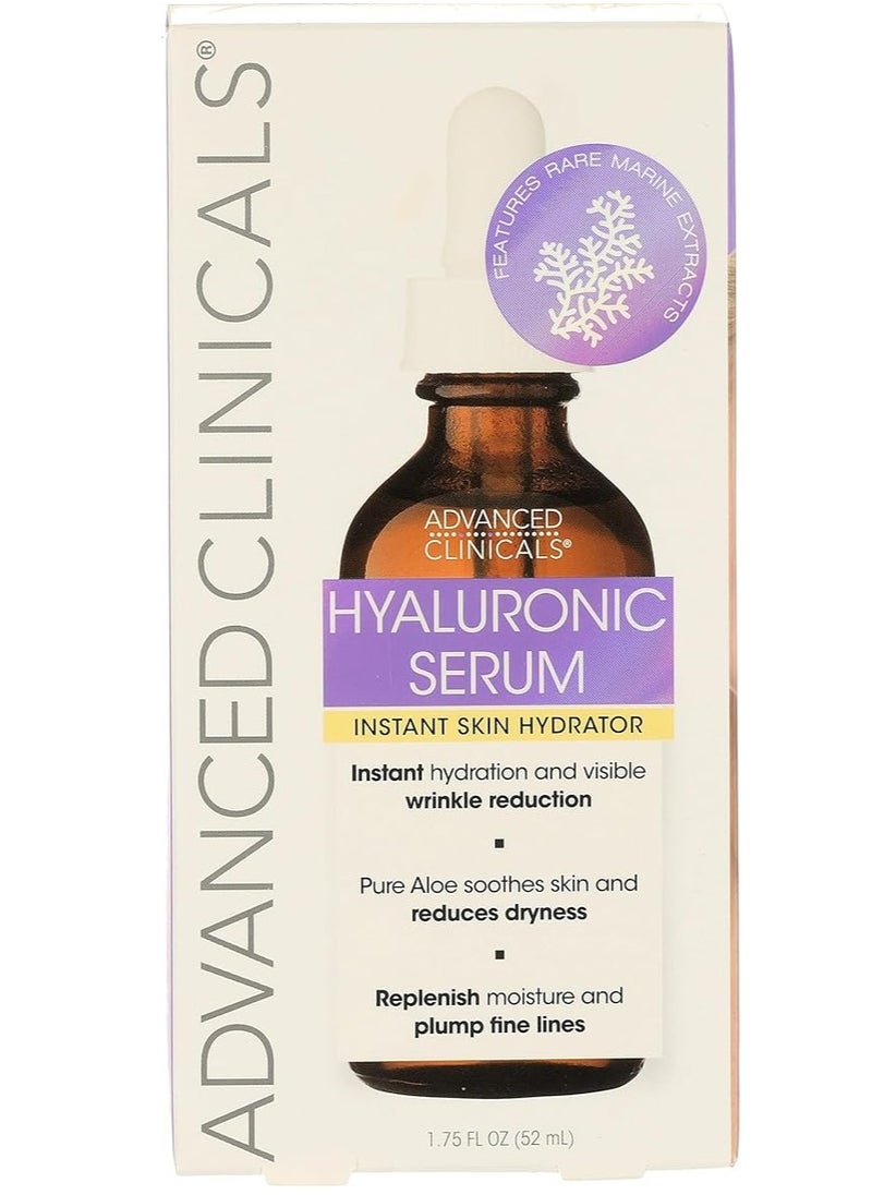 Advanced Clinicals - Advanced Clinicals Hyaluronic Acid Instant Hydrating Serum 52ml - Image 1
