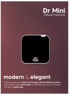 Dr Scent Essential Oil Diffuser Machine Mini (Black)  - Image 3