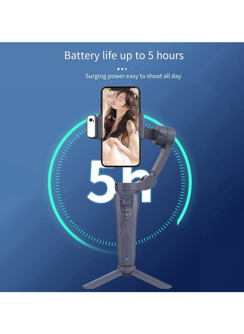 Generic - F12 3-Axis Handheld Gimbal Smartphone Stabilizer Cellphone Selfie Stick for Phone Vlog Anti Shake Video Recording - Image 1