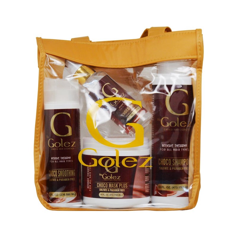 G Ma Golez Choco Intensive Theraphy Hair Care 4piece Gift Bag
