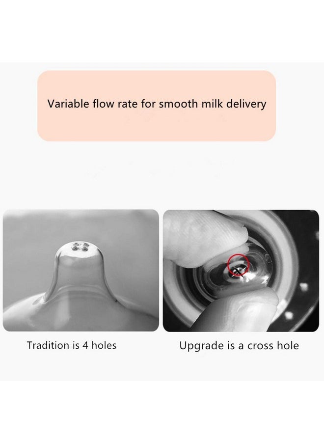 Finever - Nipple Shield Contact Nippleshield For Breastfeeding With Latch Difficulties Or Flat Or Inverted Nipples, Non-Toxic (1 Pack) - Image 1