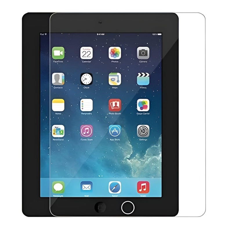 SPCORE Tempered Glass Full Screen Protector for Apple iPad 2/3/4 (2011, 2012 Old Version) Anti-Scratch & Smudge Proof (Transparent) (Pack of 1) - Image 1