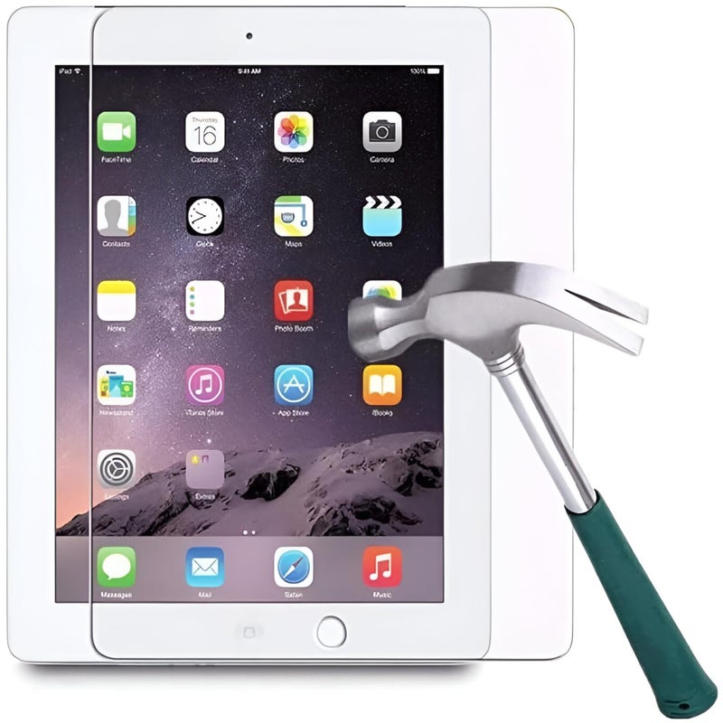 SPCORE Tempered Glass Full Screen Protector for Apple iPad 2/3/4 (2011, 2012 Old Version) Anti-Scratch & Smudge Proof (Transparent) (Pack of 1) - Image 3