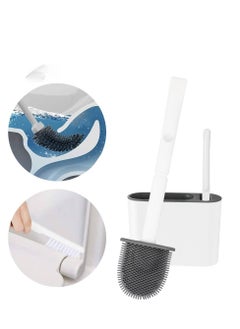 Home Care Toilet Brush (13.5x4.5x36cm) Durable PP + TPR Material  - Image 1