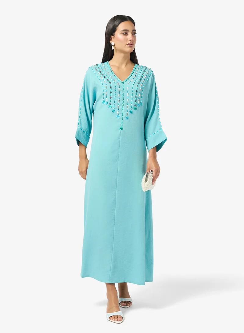 Khizana Embellished Jalabiya