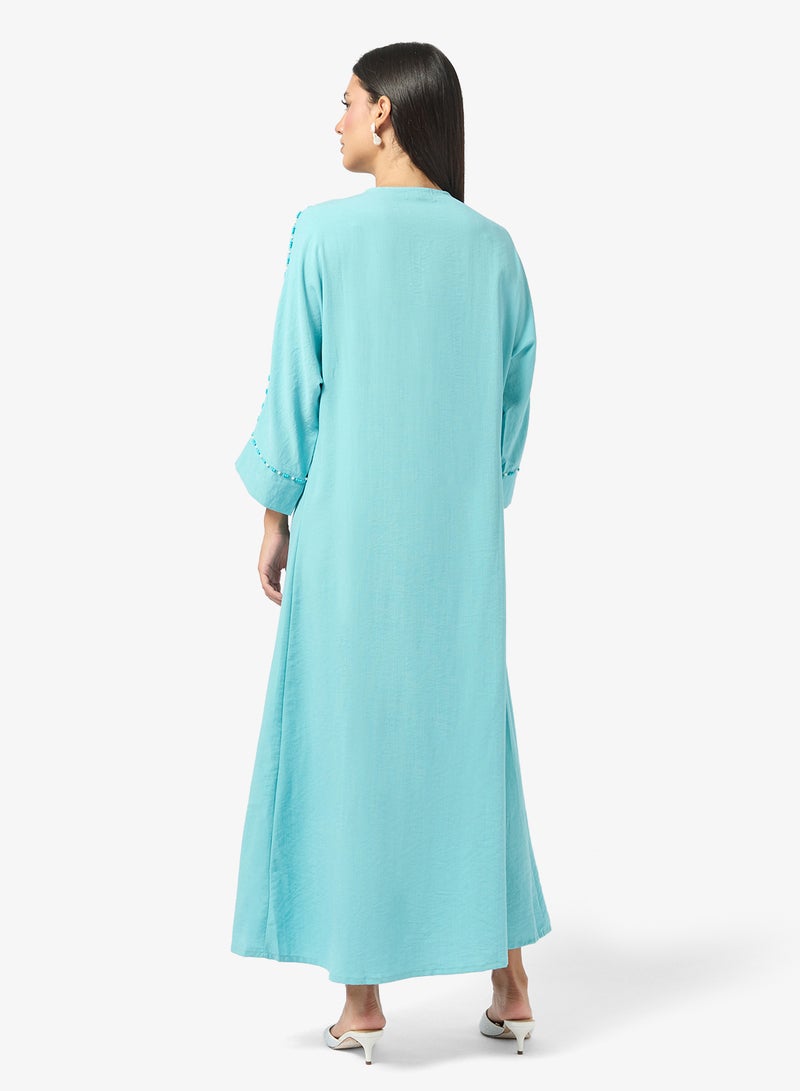 Khizana Embellished Jalabiya - Image 2