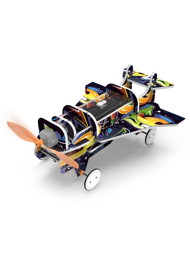 Saudi Select Enchanting STEM DIY Aerodynamic Aircraft Building Toy for Early Development - Fun Learning & Education Science Kit, Family Parenting Game, Party Gift for Boys and Girls. - Image 4