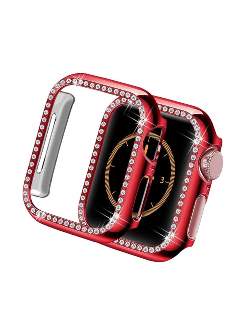Red shockproof smart watch case, size 49 - Image 4