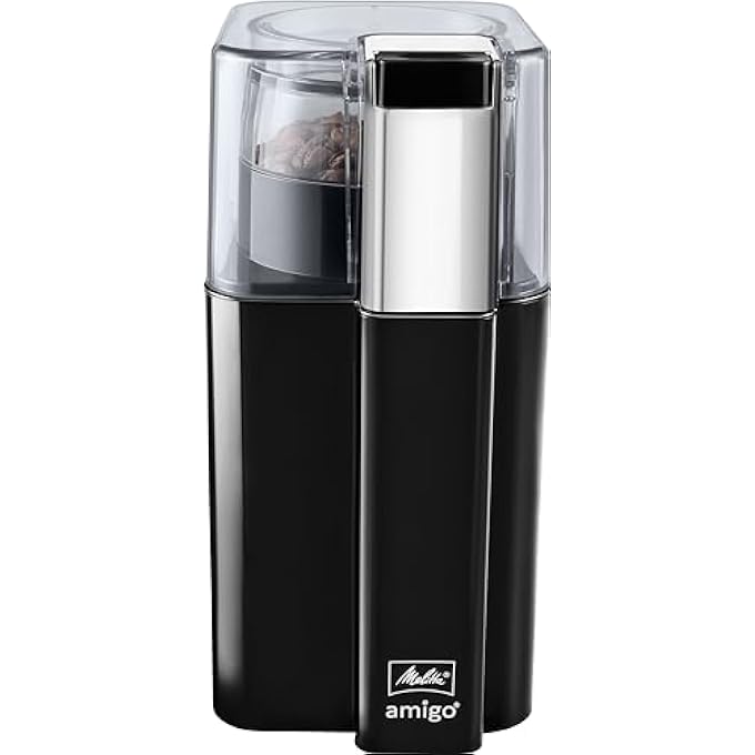 Melitta Amigo Electric Coffee Beans Grinder Compact Impact Knife Grinder Upto 60G 102910 - Image 1