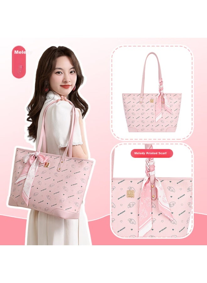 Mesuca X Melody Handbag, Women's Tote Bag, Large Capacity Shoulder Bag For Commuting, Gift Box Set, Birthday Present For Wome - Image 1