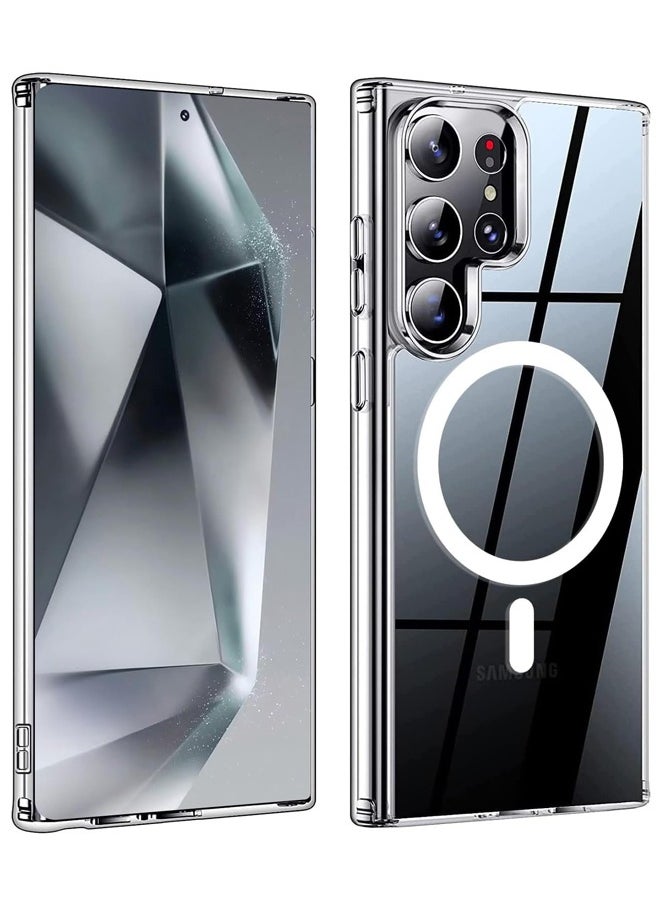 X-level - Samsung Galaxy S24 Ultra Clear Case Cover Protector with Support Magsafe Charger (Clear) - Image 1