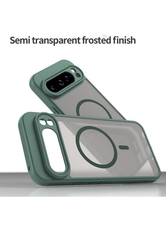 اس-توب جراب لهاتف Google Pixel 9 Pro XL Fan Dun Series TPU Hybrid PC Frosted Magsafe - Image 5