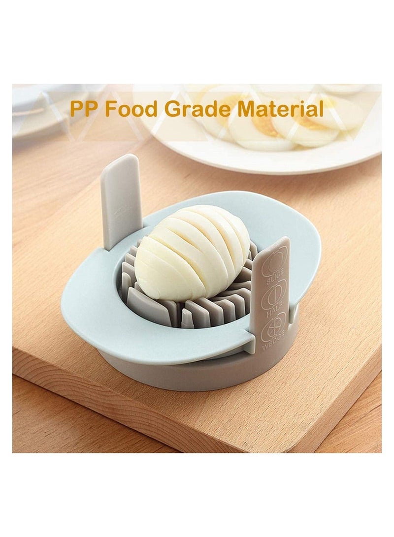 Egg Cutter Slicer, Multipurpose Egg Slicer Cutter 3 in 1 with Stainless Steel Wire Cutting line Cooking Tools for Cutting Eggs, Salads, Strawberries, Mushrooms, Kiwis, Banana - Image 3